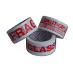 Printed Fragile,Caution,Glass Tapes