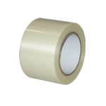 Cross Weave Tape - 75mm width x 50mtr. 12 rolls per carton