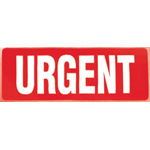 Urgent Parcel Warning Label 89mm x 32mm